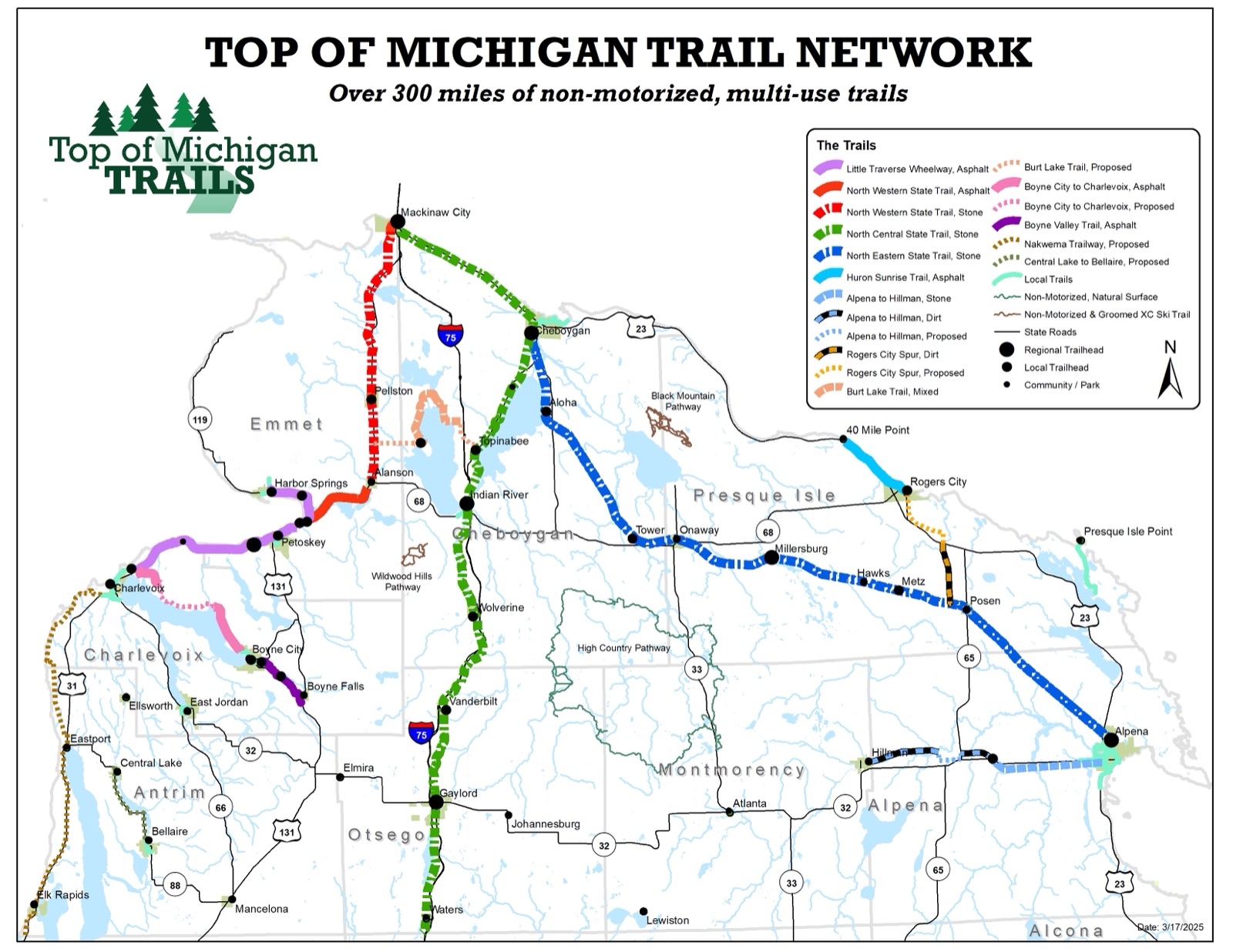 Trails Council bikes