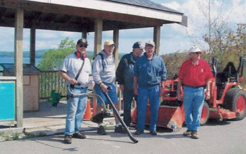 Trails Council committee members