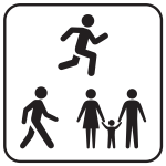 Pedestrians welcome