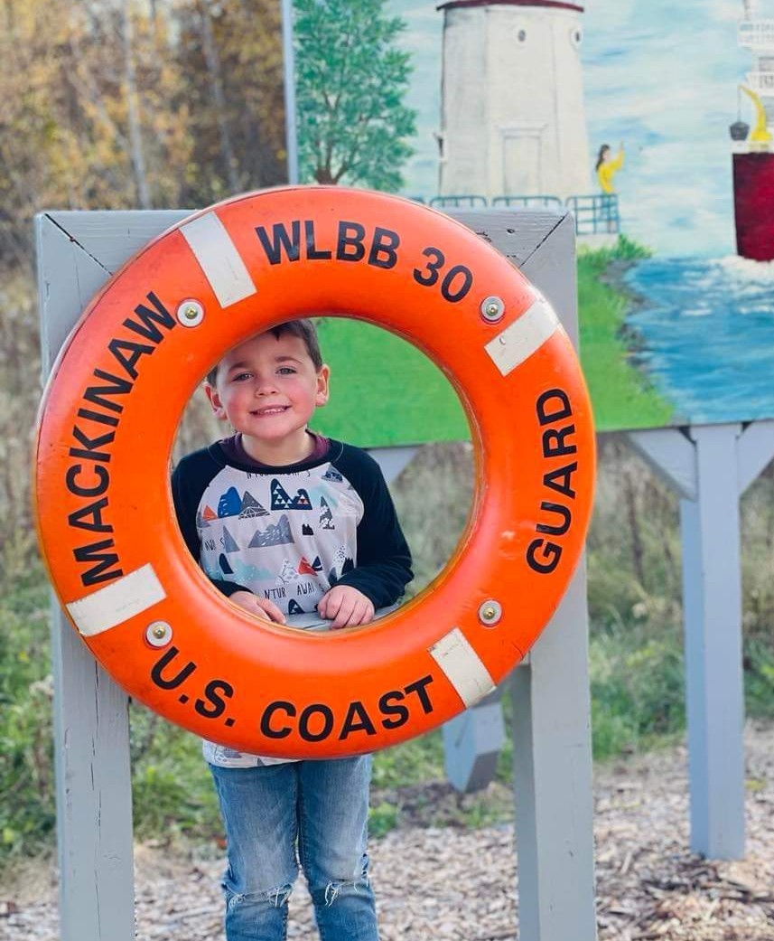 Families on the Cheboygan Children&rsquo;s Trail