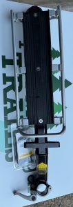 Quick-release seat post rear rack